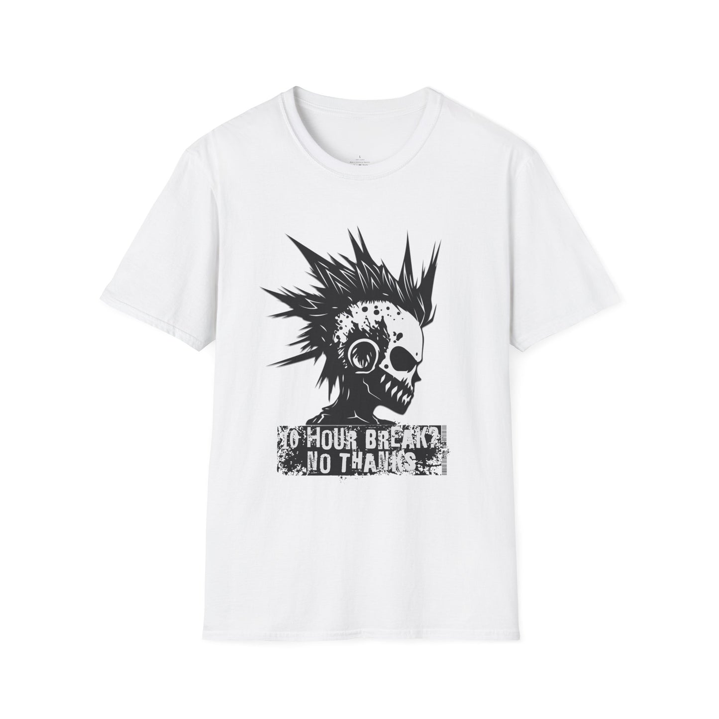 10 Hour Break? No Thanks! Skull Trucker T Shirt