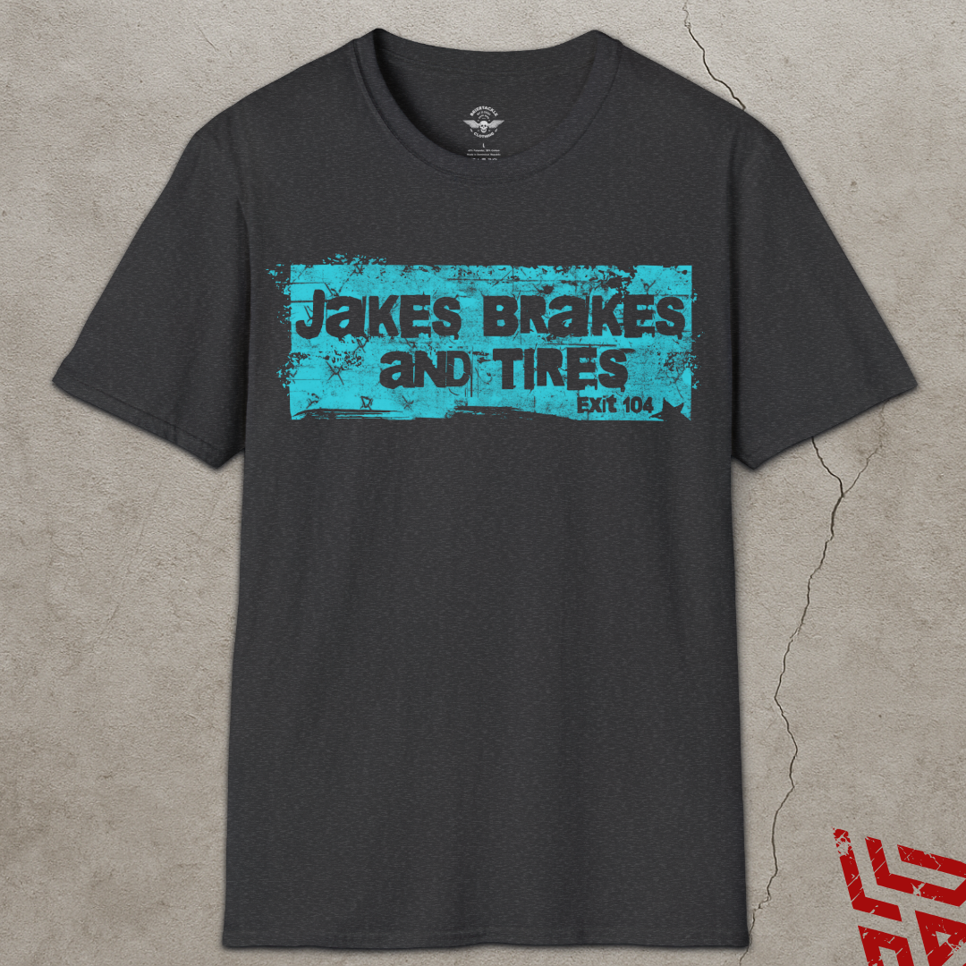 Jakes Brakes And Tires Truck Driver T Shirt