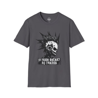 10 Hour Break? No Thanks! Skull Trucker T Shirt