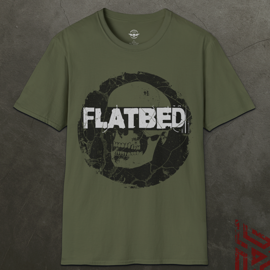 Flatbed Life Skull Trucker Shirt