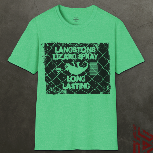 Langstons Lizard Spray Trucker Shirt