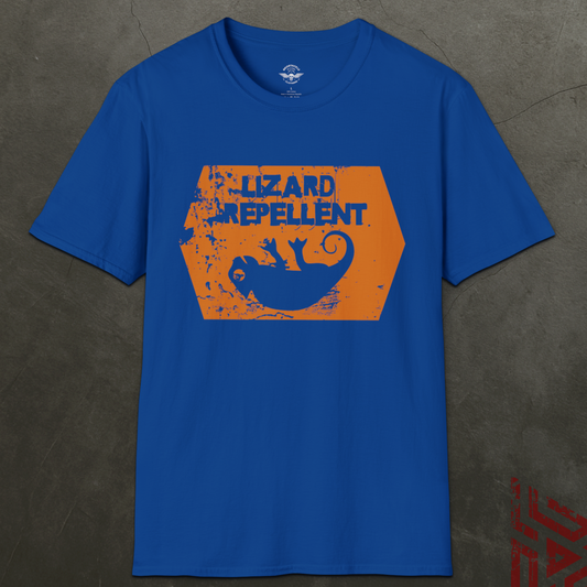 Lizard Repellent Trucker T Shirt