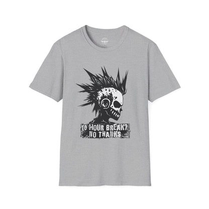 10 Hour Break? No Thanks! Skull Trucker T Shirt