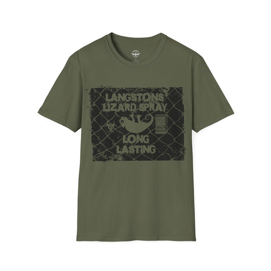 Langstons Lizard Spray Trucker Shirt