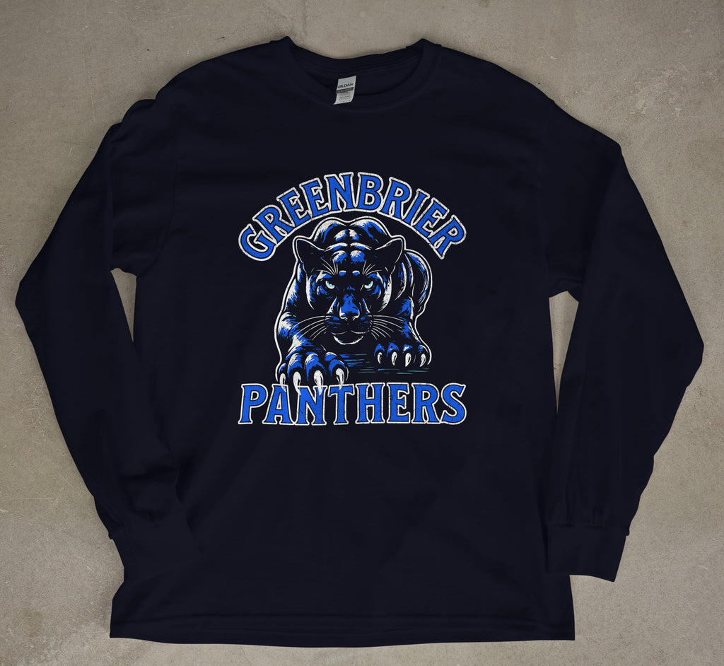 🎉(In Stock Now) Greenbrier Panthers Stare Down T Shirt