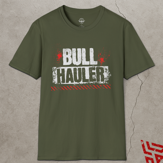 Bull Hauler Trucker T Shirt