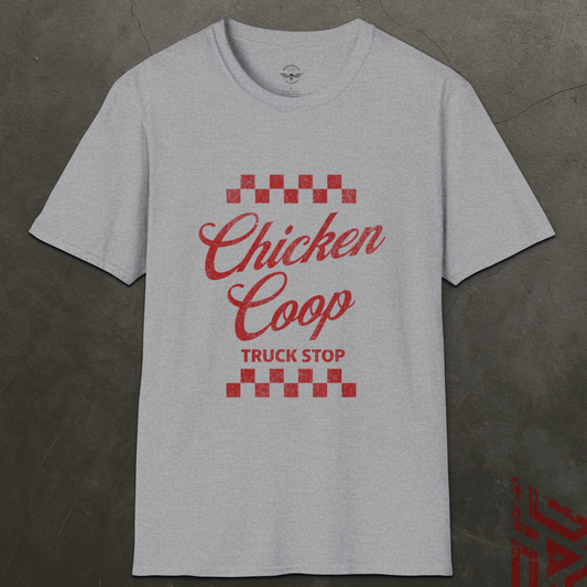 Chicken Coop Truck Stop T Shirt