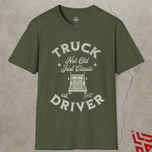 Not Old Just Classic Trucker T Shirt
