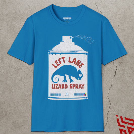 Lizard Spray Funny Truck Driver T Shirt
