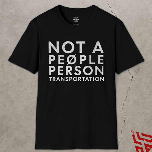 Not A People Person Transportation T-Shirt