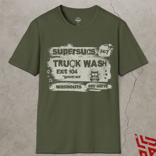 Supersuds Truck Wash Trucker T-Shirt